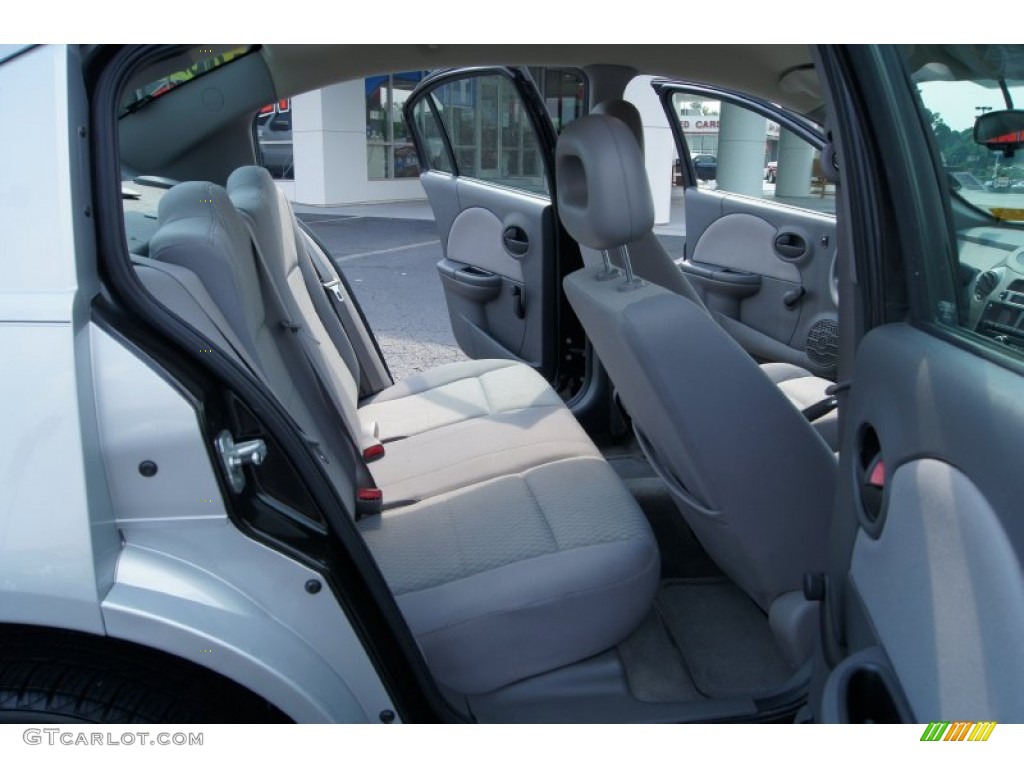 Gray Interior 2007 Saturn ION 2 Sedan Photo #51118487
