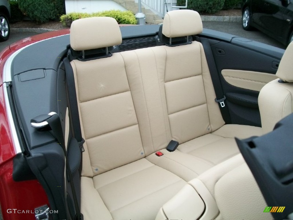 Savanna Beige Interior 2011 BMW 1 Series 128i Convertible Photo #51118541