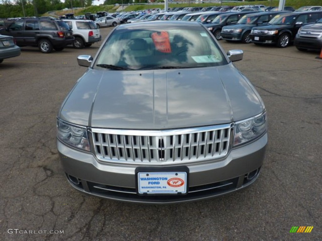 2008 MKZ AWD Sedan - Vapor Silver Metallic / Sand photo #7