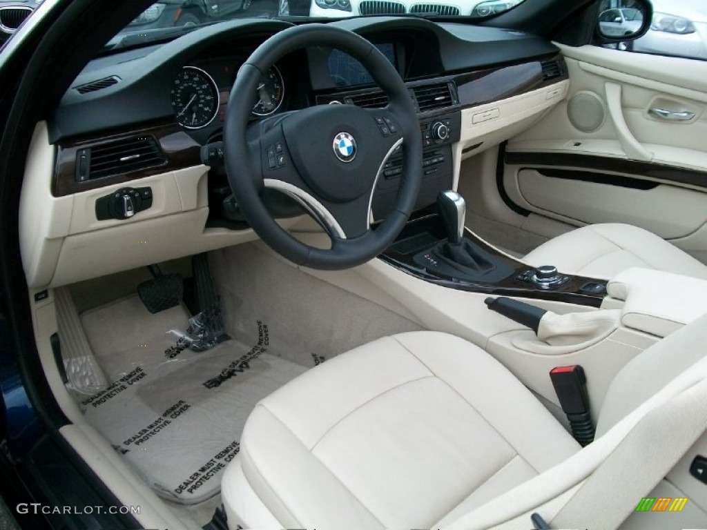2011 3 Series 328i Convertible - Deep Sea Blue Metallic / Cream Beige photo #10