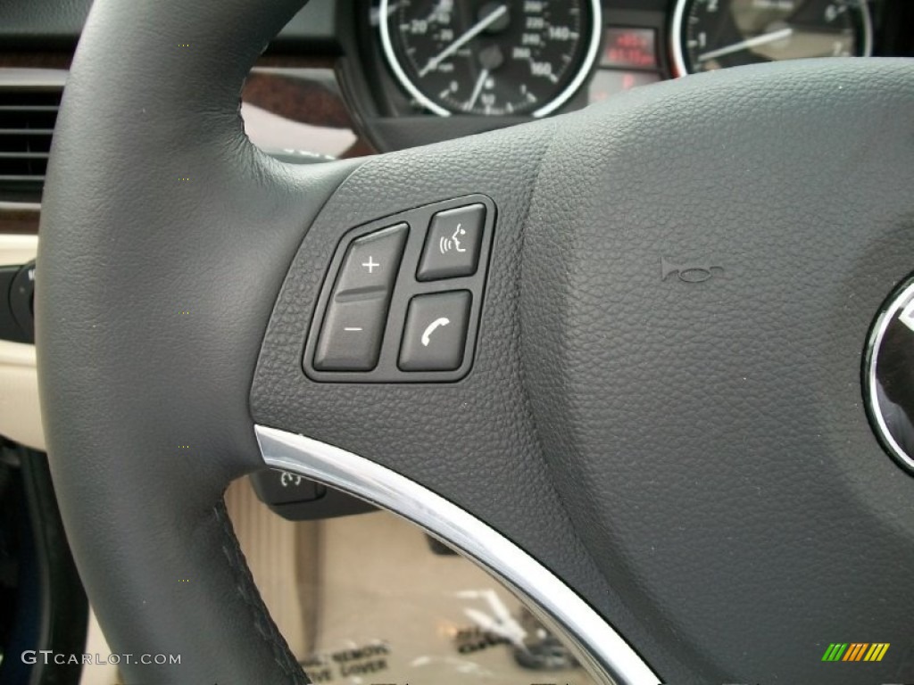 2011 3 Series 328i Convertible - Deep Sea Blue Metallic / Cream Beige photo #15