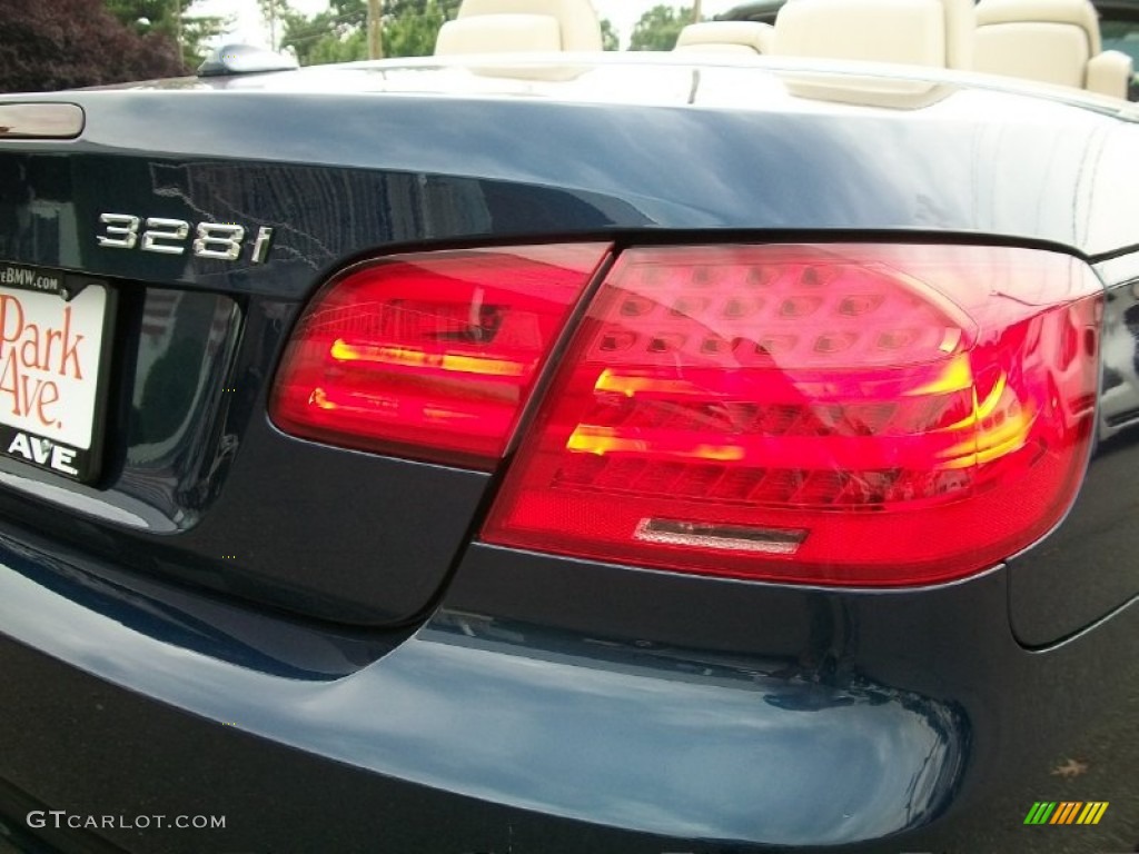 2011 3 Series 328i Convertible - Deep Sea Blue Metallic / Cream Beige photo #21