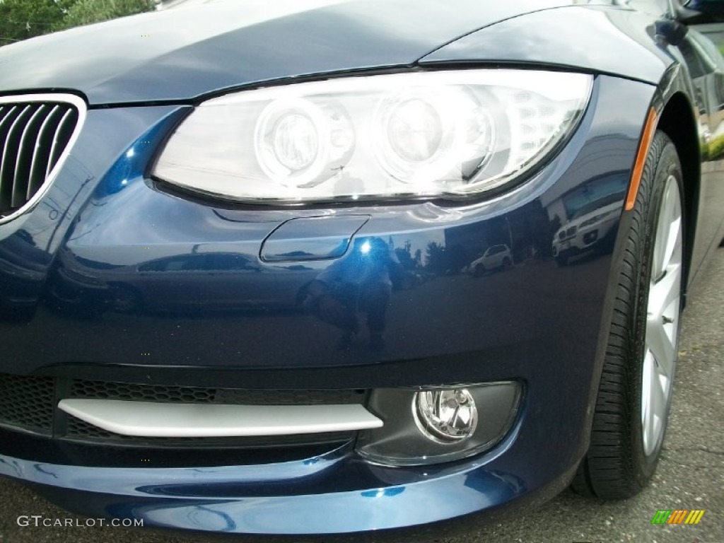 2011 3 Series 328i Convertible - Deep Sea Blue Metallic / Cream Beige photo #28
