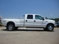 2000 Oxford White Ford F350 Super Duty Lariat Crew Cab 4x4 Dually  photo #2