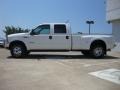 Oxford White - F350 Super Duty Lariat Crew Cab 4x4 Dually Photo No. 6
