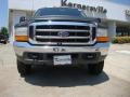 2000 Oxford White Ford F350 Super Duty Lariat Crew Cab 4x4 Dually  photo #8