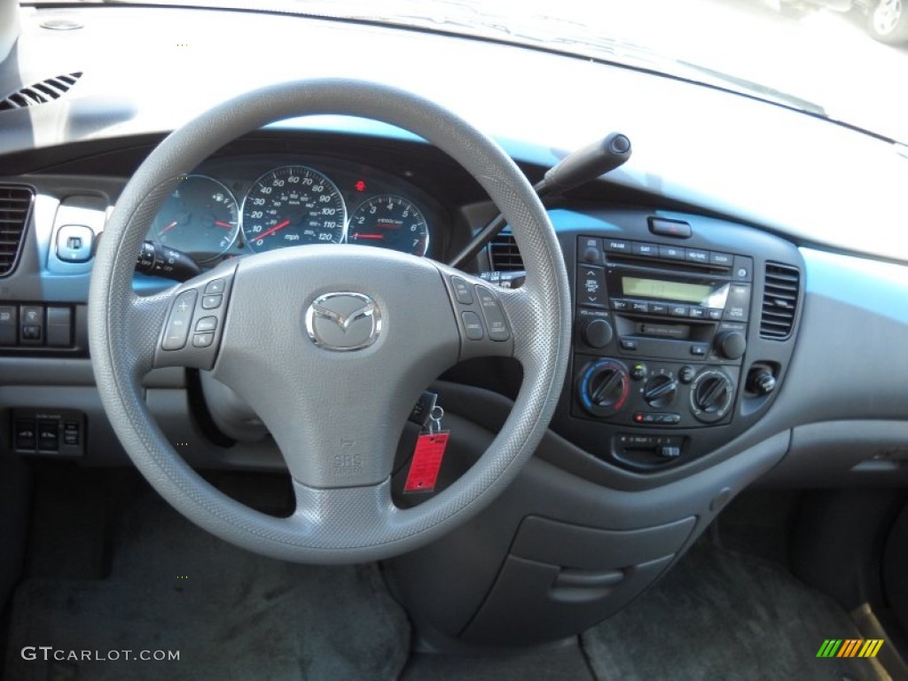 2006 Mazda MPV LX Gray Dashboard Photo #51119618