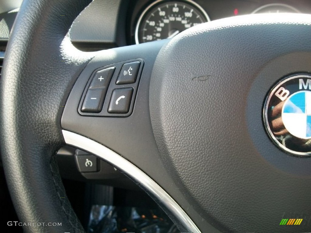 2008 3 Series 328i Coupe - Jet Black / Black photo #16