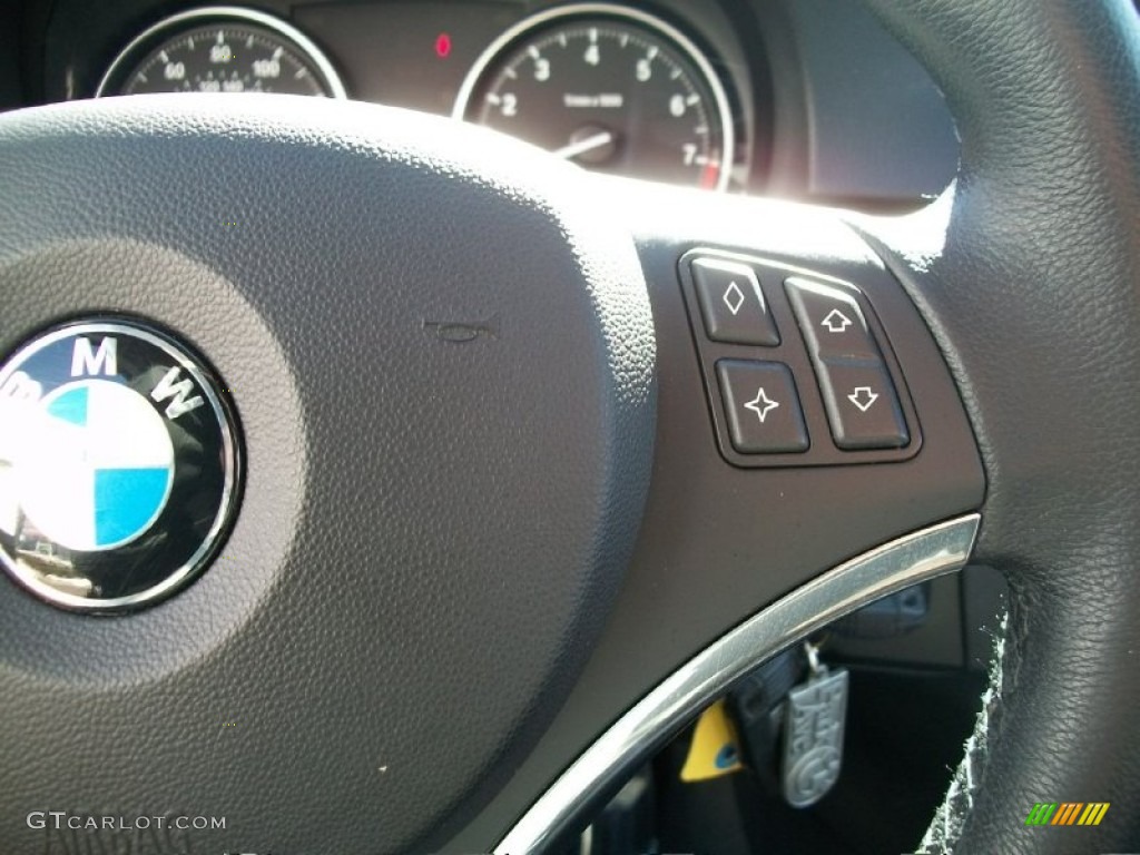 2008 3 Series 328i Coupe - Jet Black / Black photo #17