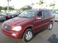 2002 Bordeaux Red Metallic Mercedes-Benz ML 320 4Matic  photo #5