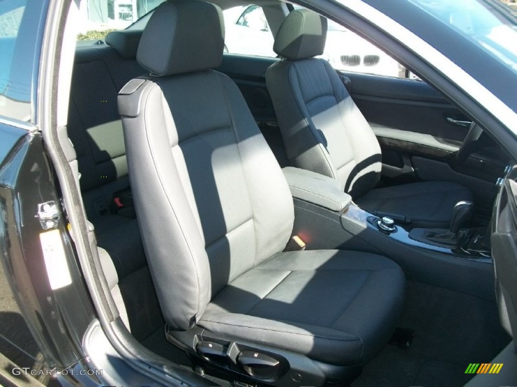 2008 3 Series 328i Coupe - Jet Black / Black photo #29