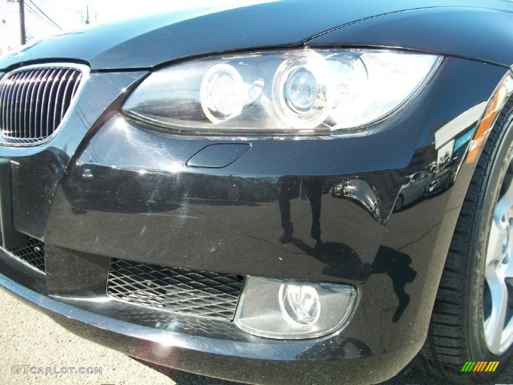 2008 3 Series 328i Coupe - Jet Black / Black photo #31