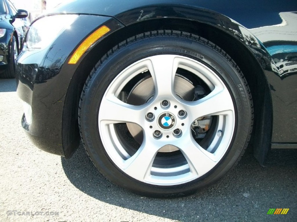 2008 3 Series 328i Coupe - Jet Black / Black photo #32