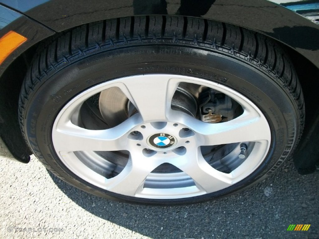 2008 3 Series 328i Coupe - Jet Black / Black photo #33