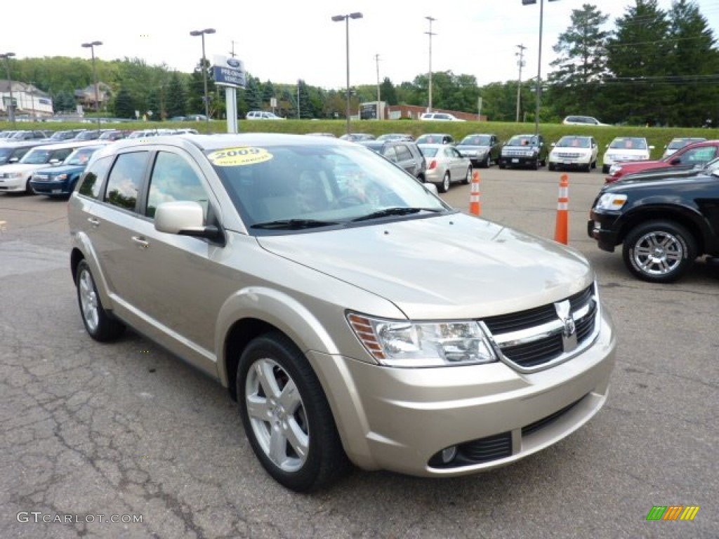 Light Sandstone Metallic 2009 Dodge Journey SXT Exterior Photo #51120027