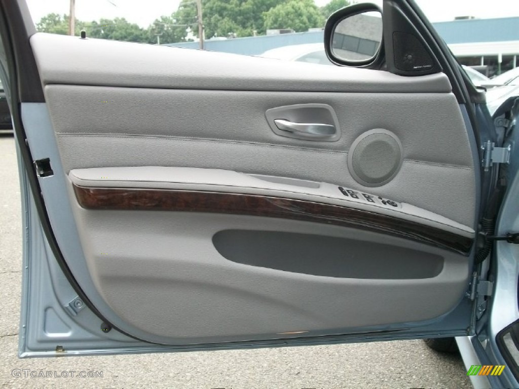 2011 3 Series 328i xDrive Sedan - Blue Water Metallic / Gray Dakota Leather photo #9