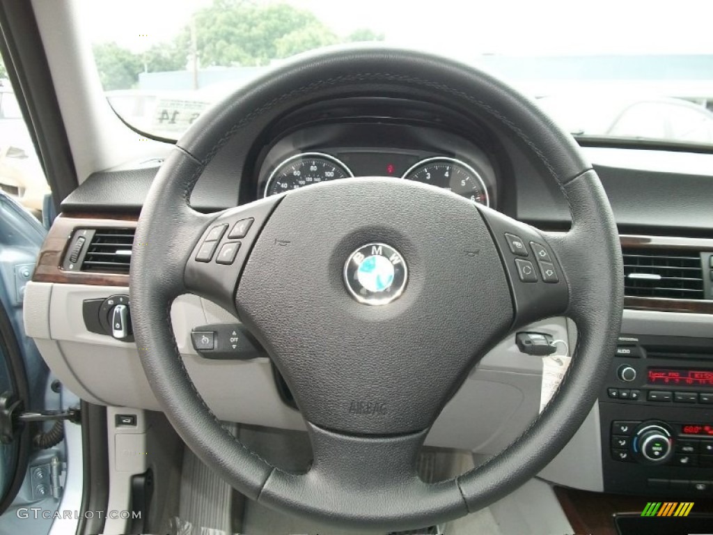 2011 3 Series 328i xDrive Sedan - Blue Water Metallic / Gray Dakota Leather photo #14