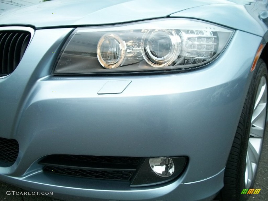 2011 3 Series 328i xDrive Sedan - Blue Water Metallic / Gray Dakota Leather photo #30