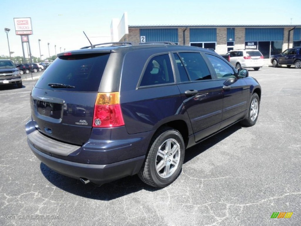 2007 Pacifica AWD - Modern Blue Pearl / Pastel Slate Gray photo #25