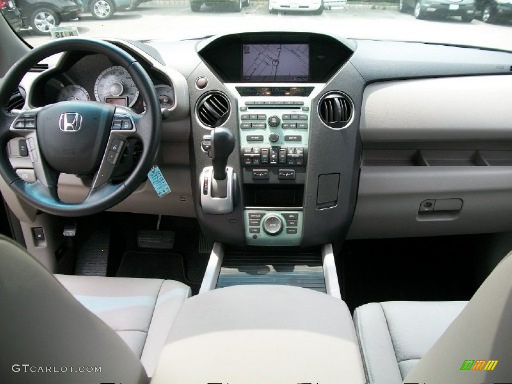2011 Honda Pilot EX-L 4WD Gray Dashboard Photo #51125043