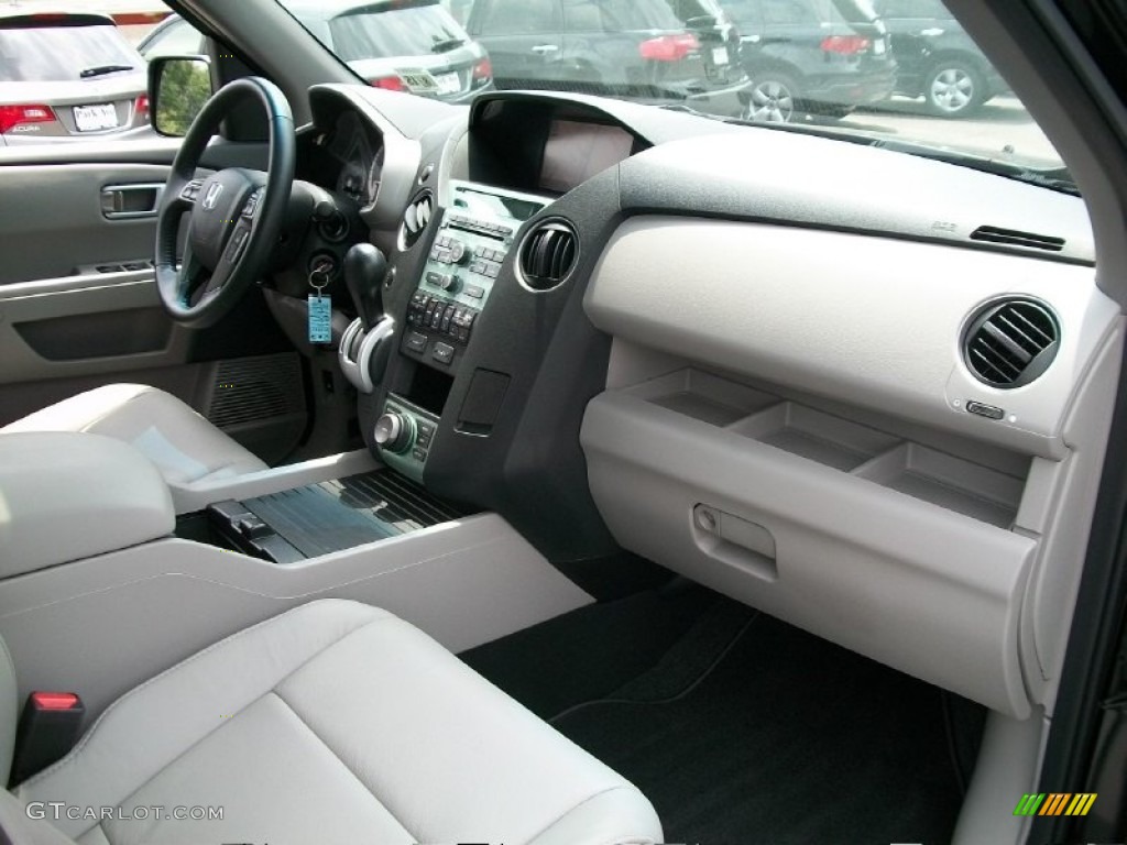 2011 Honda Pilot EX-L 4WD Gray Dashboard Photo #51125250