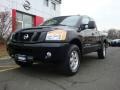 2008 Galaxy Black Nissan Titan Pro-4X King Cab 4x4  photo #1