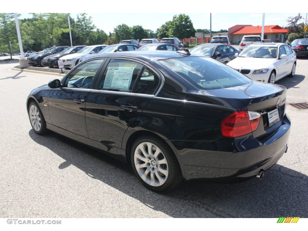 2008 3 Series 335xi Sedan - Jet Black / Black photo #7