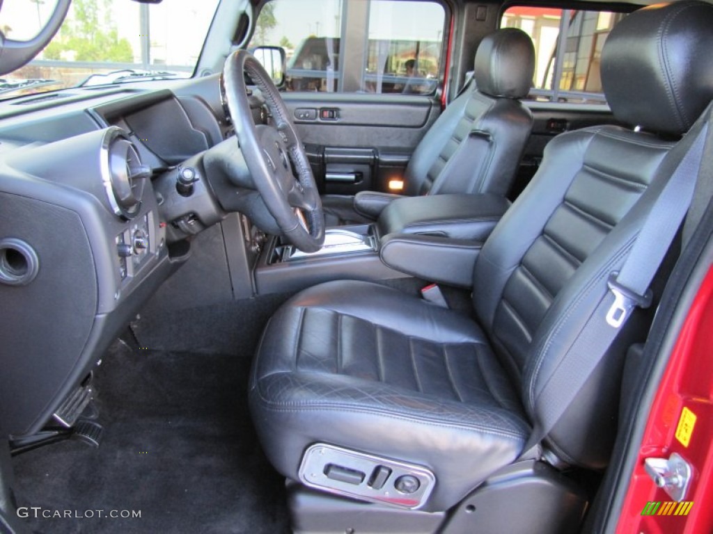 2006 H2 SUV - Victory Red / Ebony photo #3