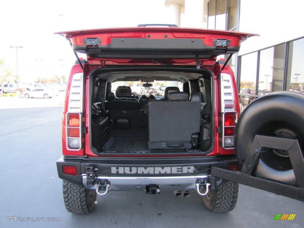 2006 H2 SUV - Victory Red / Ebony photo #33
