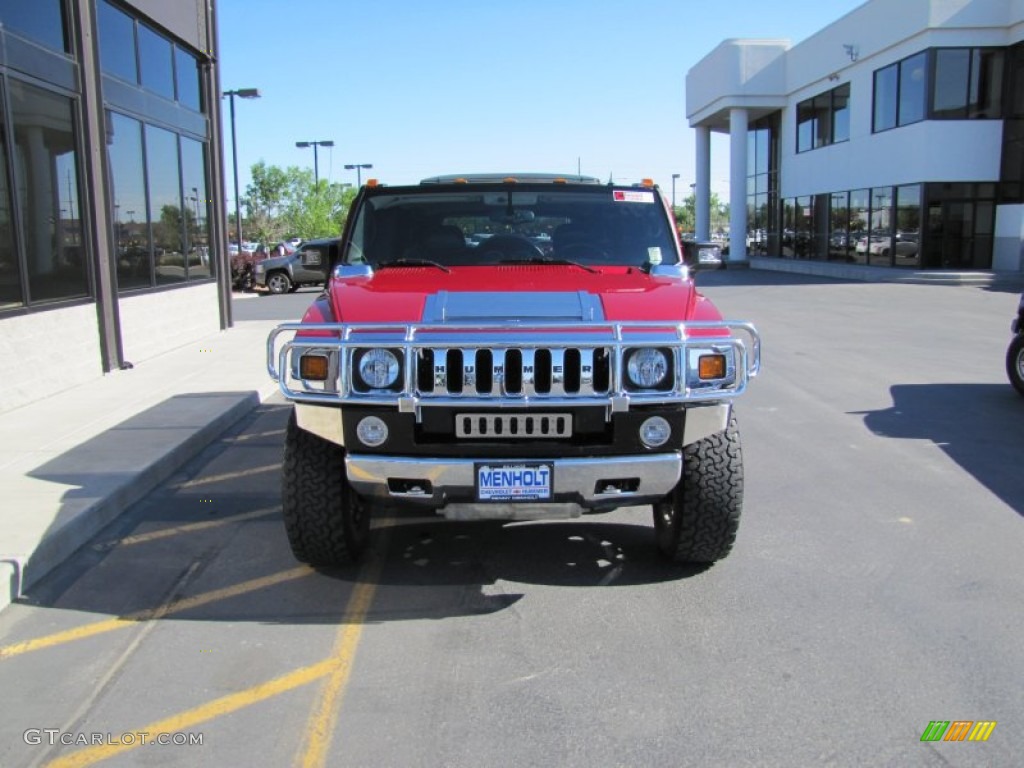 2006 H2 SUV - Victory Red / Ebony photo #38