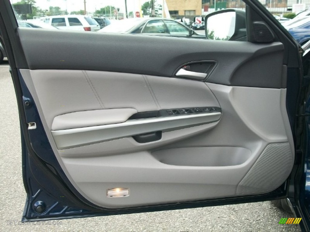 2008 Accord EX-L V6 Sedan - Royal Blue Pearl / Black photo #6
