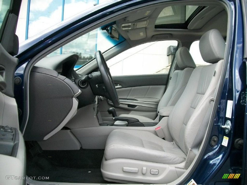 2008 Accord EX-L V6 Sedan - Royal Blue Pearl / Black photo #7