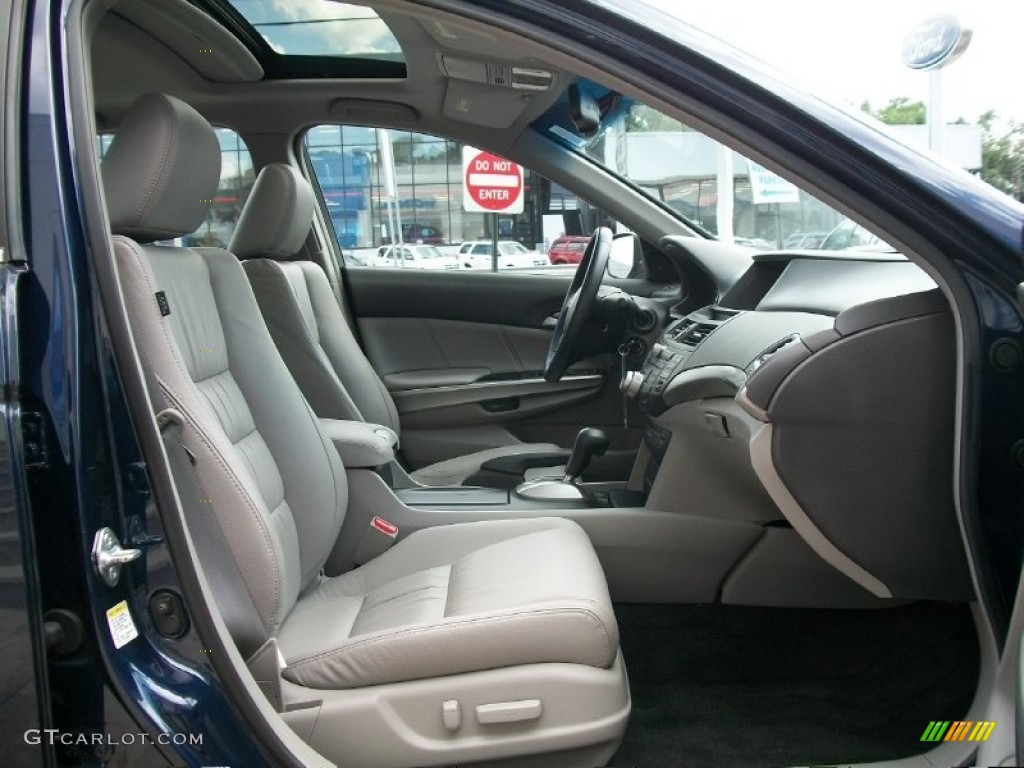 2008 Accord EX-L V6 Sedan - Royal Blue Pearl / Black photo #8