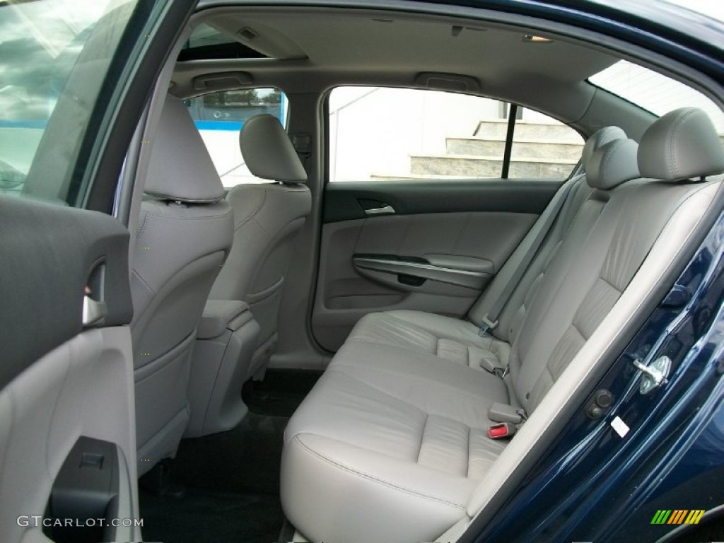 2008 Accord EX-L V6 Sedan - Royal Blue Pearl / Black photo #9