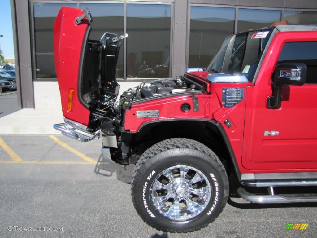 2006 H2 SUV - Victory Red / Ebony photo #40