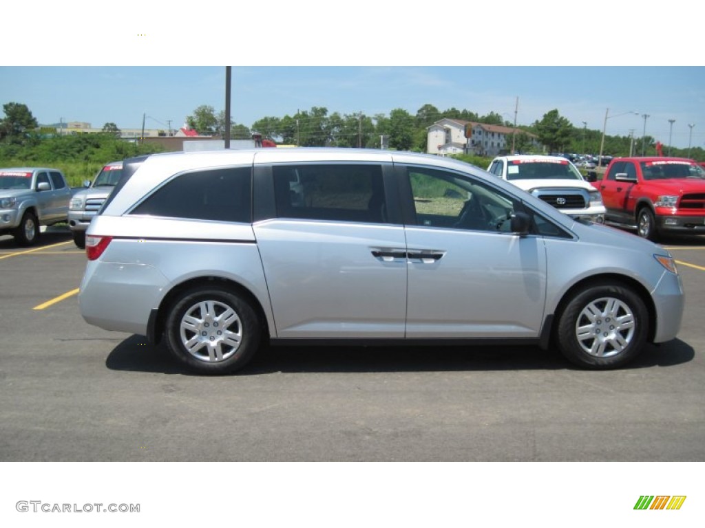 Alabaster Silver Metallic 2011 Honda Odyssey LX Exterior Photo #51127722