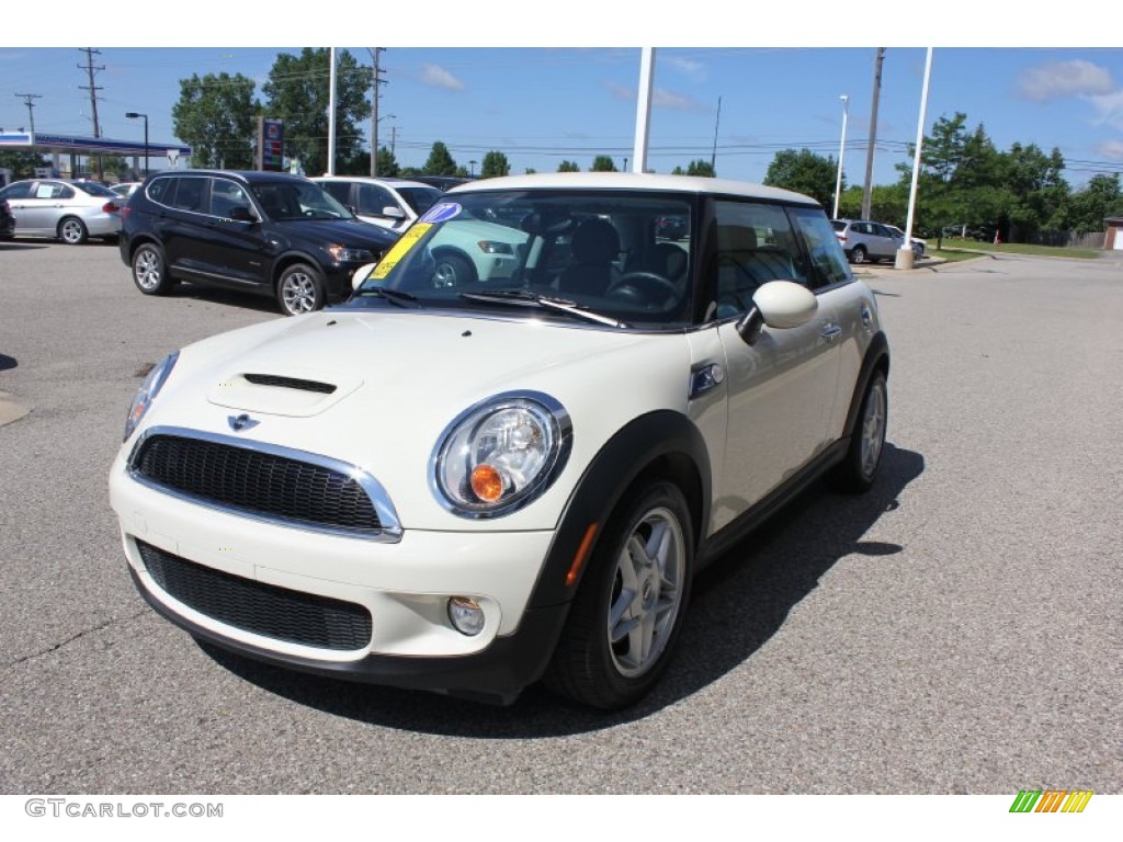 2007 Cooper S Hardtop - Pepper White / Carbon Black/Carbon Black photo #1