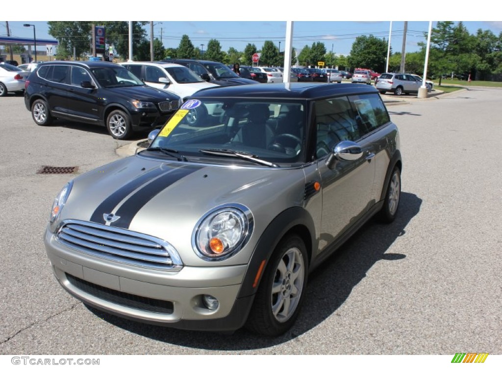 Sparkling Silver Metallic Mini Cooper