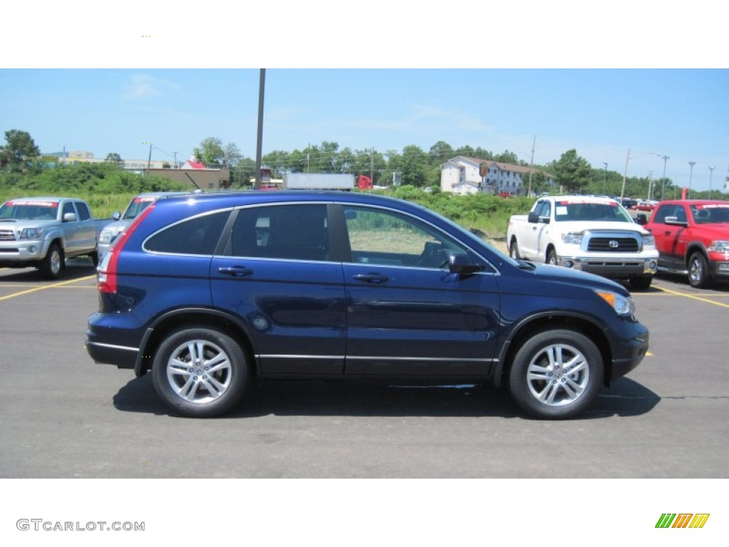 2011 CR-V EX-L - Royal Blue Pearl / Gray photo #6