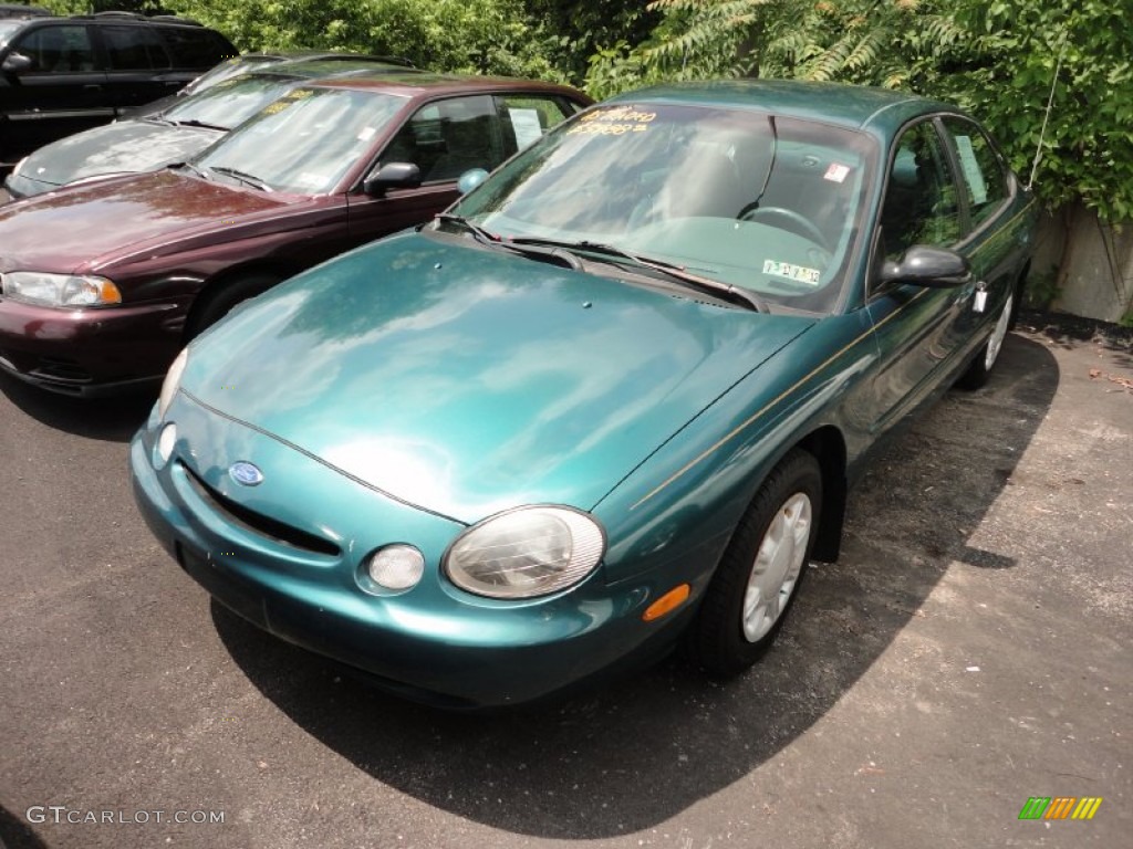 1996 Taurus GL - Pacific Green Metallic / Graphite photo #2