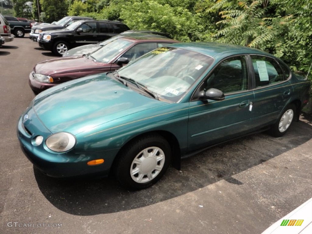 1996 Taurus GL - Pacific Green Metallic / Graphite photo #3