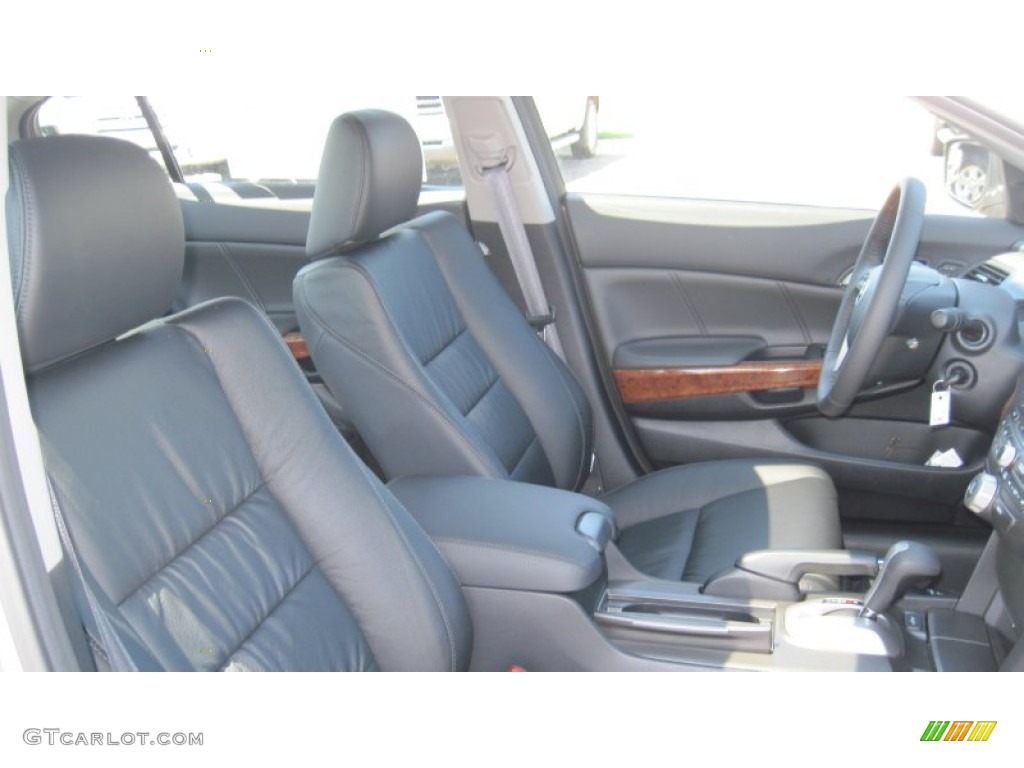 2011 Accord EX-L V6 Sedan - Alabaster Silver Metallic / Gray photo #20