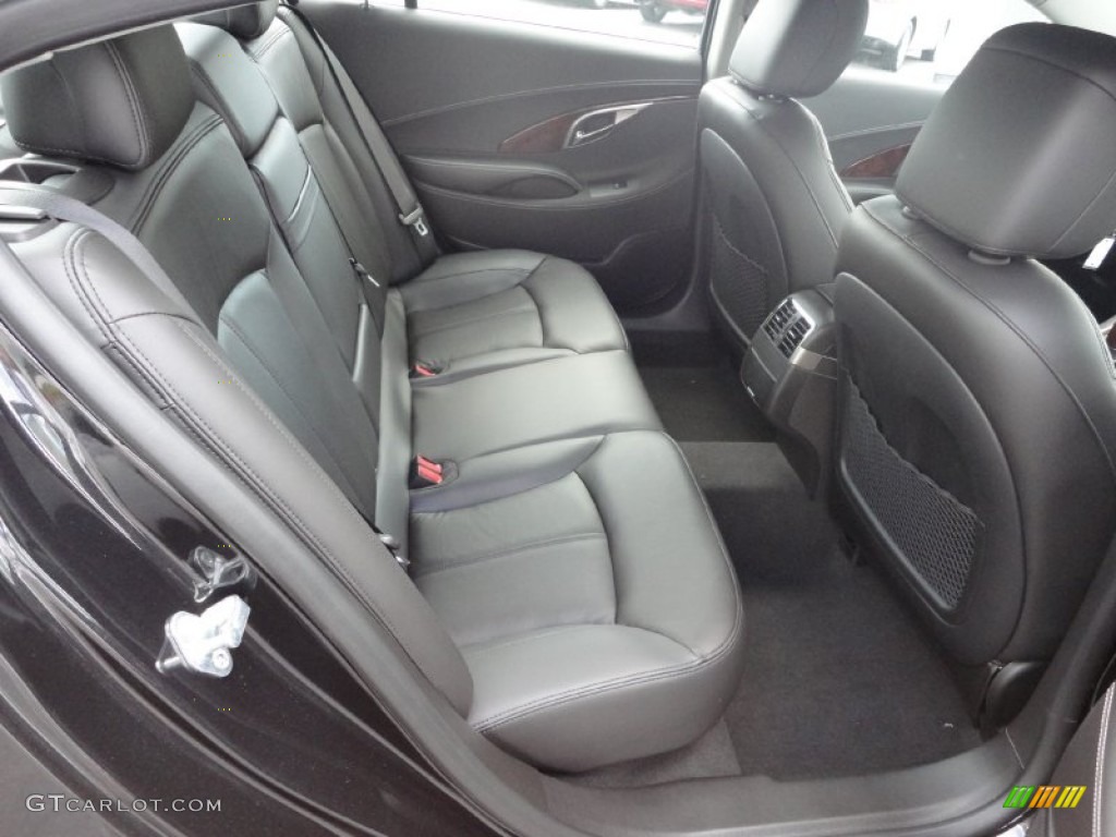 Ebony Interior 2011 Buick LaCrosse CXL AWD Photo #51129378