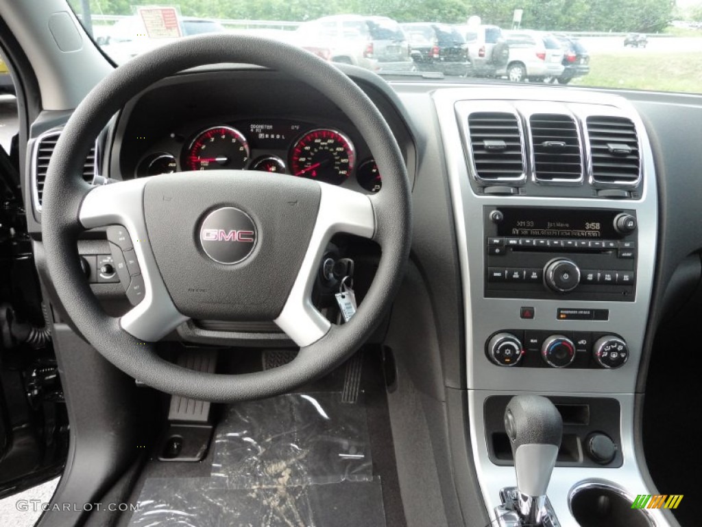 2011 GMC Terrain SLE AWD Jet Black Dashboard Photo #51129552
