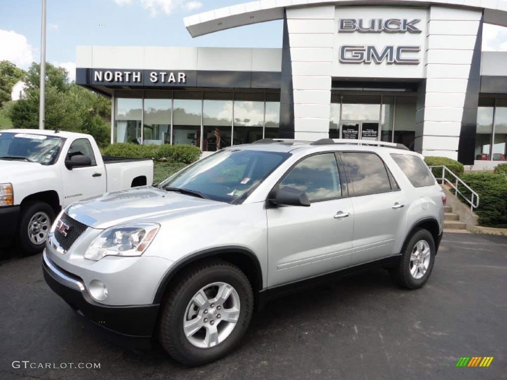 2011 Acadia SLE AWD - Quicksilver Metallic / Ebony photo #1