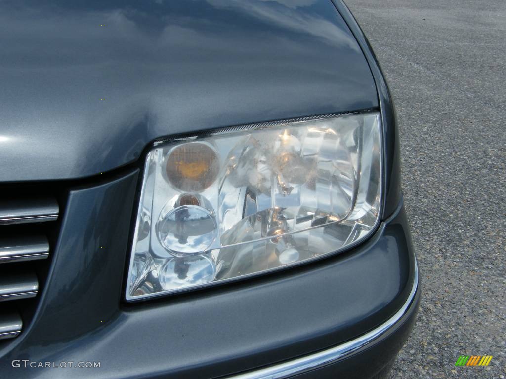 2005 Jetta GLS Sedan - Platinum Grey Metallic / Light Grey photo #16