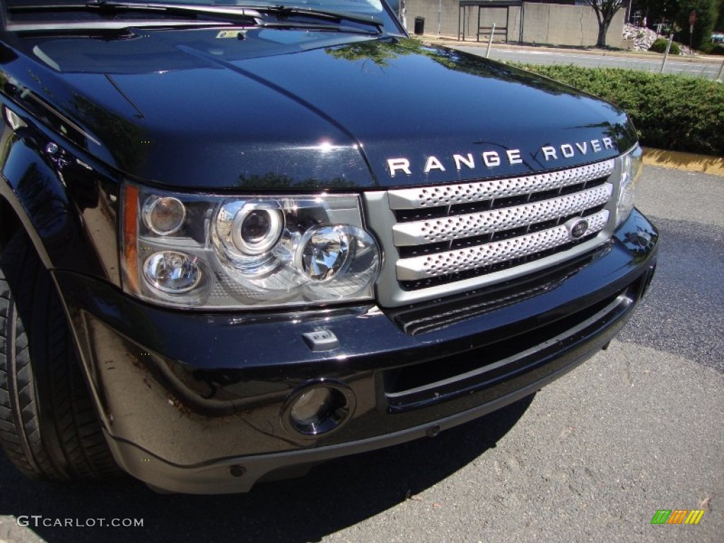 2008 Range Rover Sport Supercharged - Buckingham Blue Metallic / Ivory photo #12