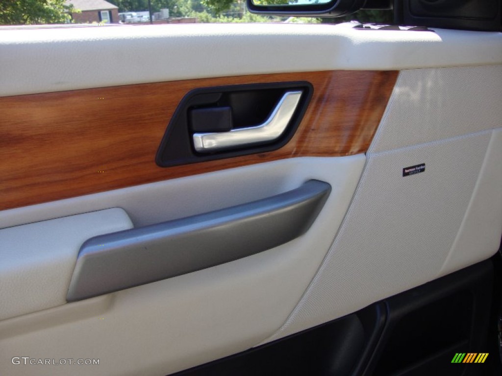 2008 Range Rover Sport Supercharged - Buckingham Blue Metallic / Ivory photo #14