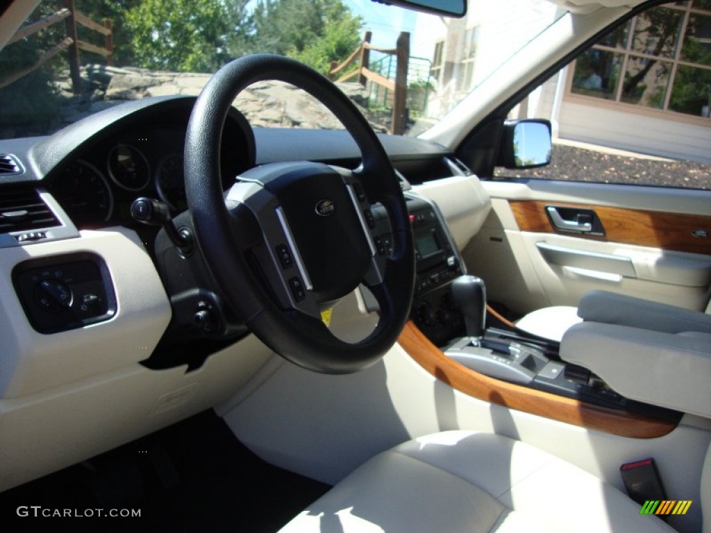 2008 Range Rover Sport Supercharged - Buckingham Blue Metallic / Ivory photo #15