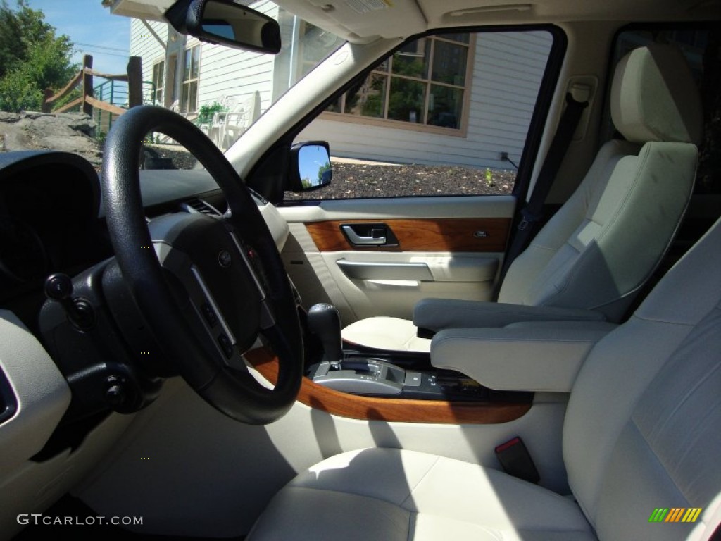 2008 Range Rover Sport Supercharged - Buckingham Blue Metallic / Ivory photo #16